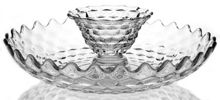 American Clear (Stem 2056) Shrimp and Dip Bowl