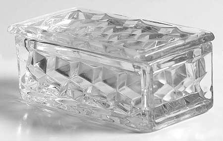 American Clear (Stem 2056) Match (Hairpin) Box & Lid