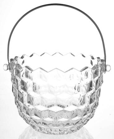 American Clear (Stem 2056) Ice Bucket with Detachable Handle