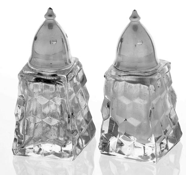 American Clear (Stem 2056) Mini Shaker Set with Metal Lids