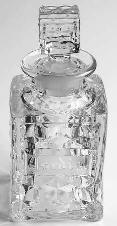 American Clear (Stem 2056) Cordial Bottle & Stopper