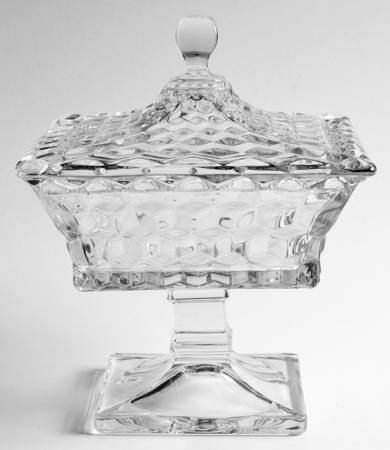 American Clear (Stem 2056) Small Wedding Bowl & Lid