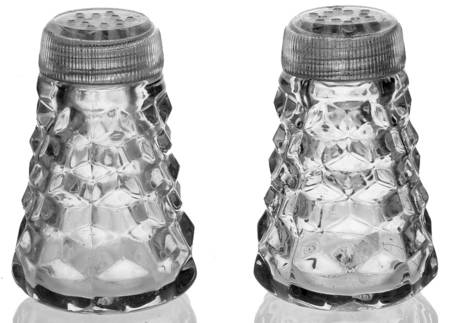 American Clear (Stem 2056) Shaker Set with Glass Lids