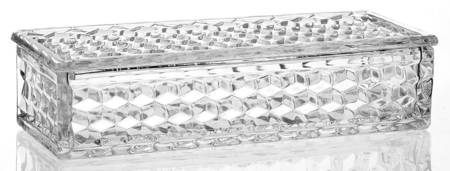 American Clear (Stem 2056) Cigarette/Glove Box with Lid