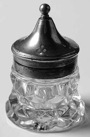 American Clear (Stem 2056) Spice Shaker & Metal Lid