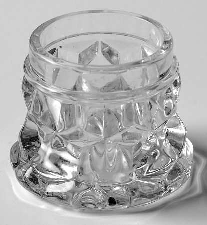 American Clear (Stem 2056) Round Rouge Box No Lid