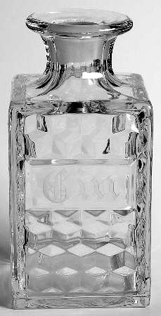 American Clear (Stem 2056) Gin Decanter No Stopper