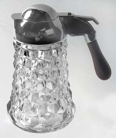 American Clear (Stem 2056) Syrup & Sani Cut Metal Lid