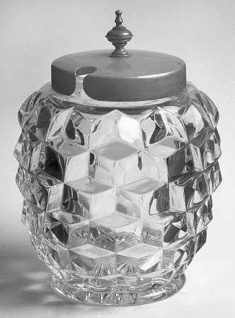American Clear (Stem 2056) Honey Jar & Metal Lid