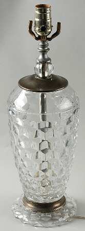 American Clear (Stem 2056) 18" Electric Lamp Base