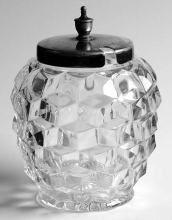 American Clear (Stem 2056) Honey Jar & Metal Lid