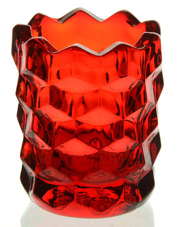 American Clear (Stem 2056) Ruby Toothpick Holder