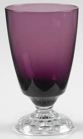 American Lady Amethyst (Burgundy) Juice Glass