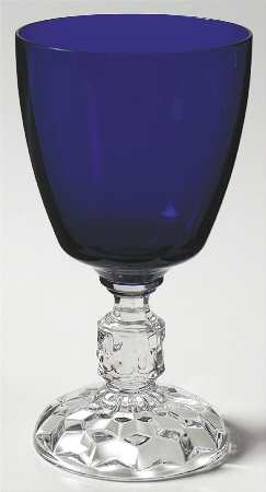 American Lady Cobalt (Stem 5056) Water Goblet