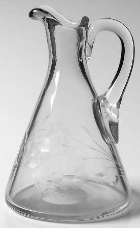 Apple Blossom Cruet No Stopper