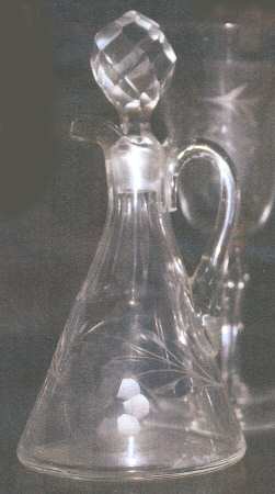 Apple Blossom Cruet & Stopper