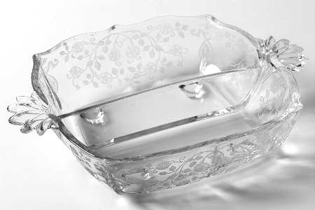Arcady (Stem 6014, Etch 326) 2 Part Handled Relish (Baroque Shape)