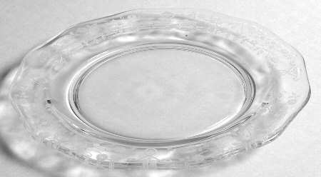 Arcady (Stem 6014, Etch 326) 7" Salad Plate