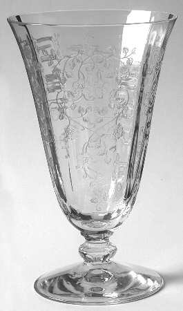 Arcady (Stem 6014, Etch 326) Footed Tumbler