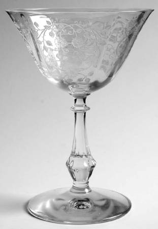 Arcady (Stem 6014, Etch 326) Champagne/Tall Sherbet