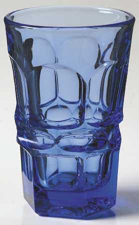 Argus Blue (Stem  2770) Flat Tumbler