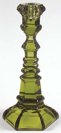 Argus Green (Stem 2770) Tall Single Light Candlestick