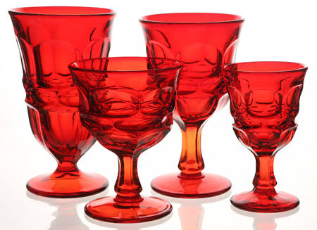 Argus Ruby (Stem 2770) 32 Piece Estate Set
