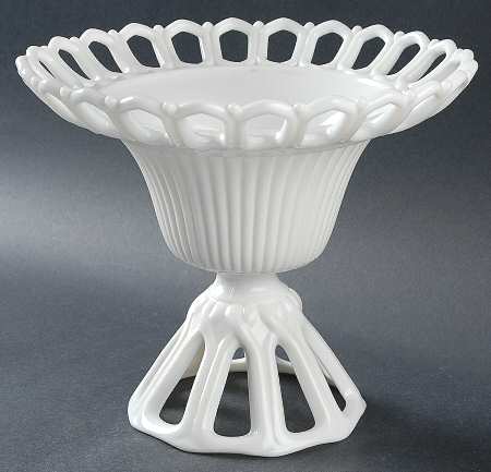 Arlington Milk Glass Bell Compote