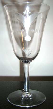 Arrow (Stem 766, Cut 142) Water Goblet