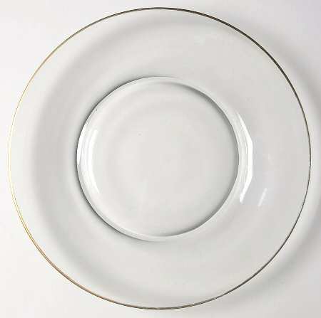 Aurora (Stem 6092, Gold) Luncheon Plate