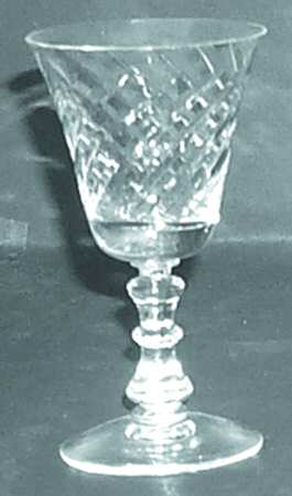Ballet Clear (Stem 6036, Cut 828) Claret Wine