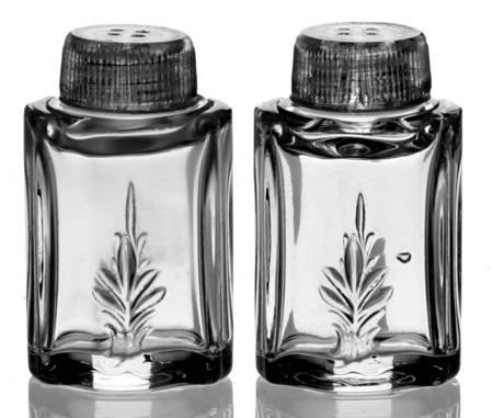 Baroque Clear Baroque Individual Shaker Set with Plastic Lids
