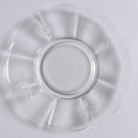 Baroque Clear Saucer for Cream Soup Set (Baroque Shape)