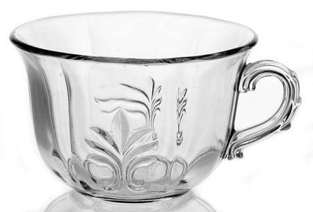Baroque Clear Flat Punch Cup (Baroque Shape)