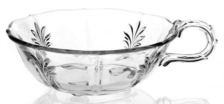 Baroque Clear 1 Handle  Flared Nappy (Baroque Shape)