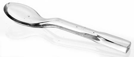 Baroque Clear Mustard Spoon (Baroque Shape)