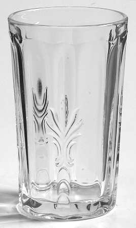 Baroque Clear 5 Oz Flat Tumbler