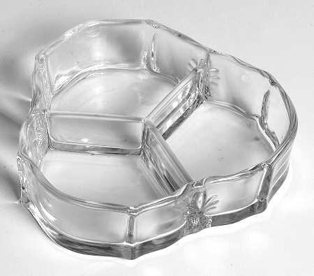 Baroque Clear Baroque 3 Part Candy Box No Lid