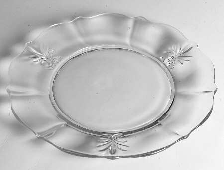 Baroque Clear Baroque Shape Dinner Plate