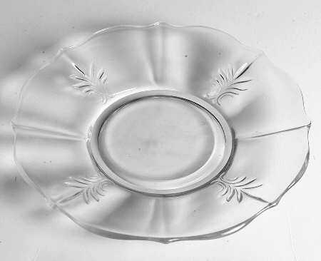 Baroque Clear Mayonnaise Underplate (Baroque Shape)