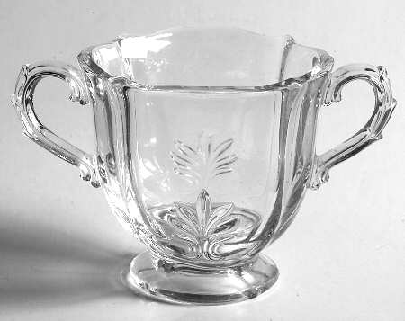 Baroque Clear Individual Footed Sugar (Baroque Shape)