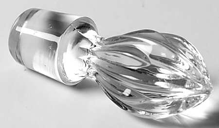 Baroque Clear Stopper for Oil Cruet (Baroque Shape)