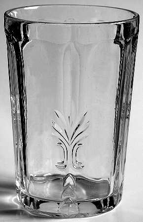Baroque Clear 9 Oz Flat Tumbler