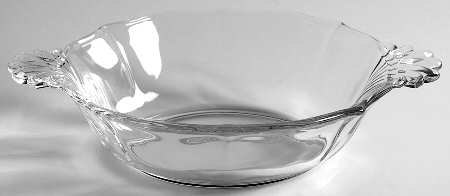 Baroque Clear Handled Sauce Boat (Baroque Shape)