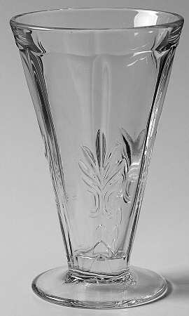 Baroque Clear 9 Oz Footed Tumbler