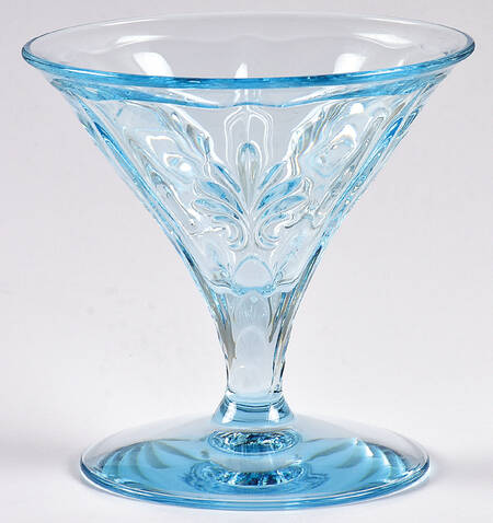 Baroque Blue Champagne/Tall Sherbet