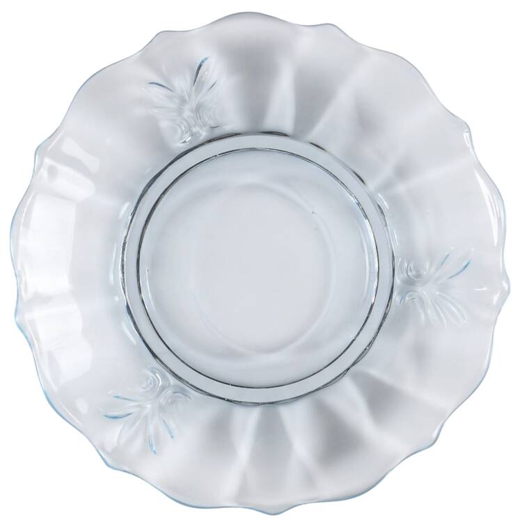 Baroque Blue Saucer for Cream Soup Set (Baroque Shape)