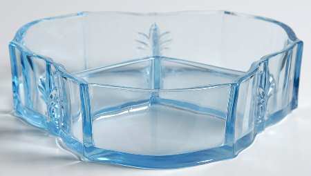 Baroque Blue Baroque 3 Part Candy Box No Lid