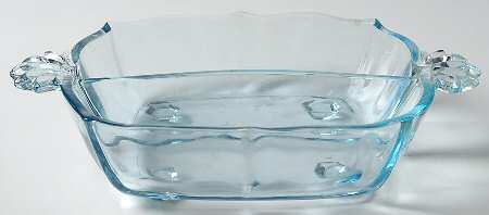 Baroque Blue 2 Part Handled Relish (Baroque Shape)