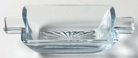 Baroque Blue 3" Oblong Ashtray (Baroque Shape)